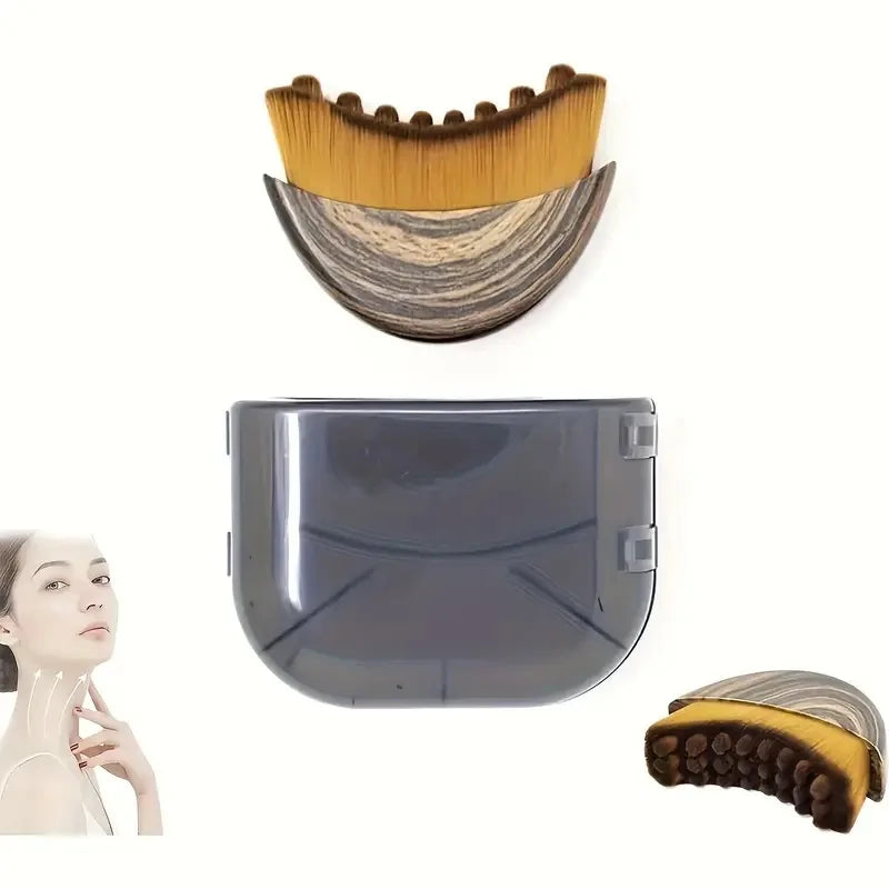Lymphatic Contour Face Brush,Chin &Jawline Sculpting,Drainage Massager for Face,Ergonomically Designed to Fit The Skin Precisely